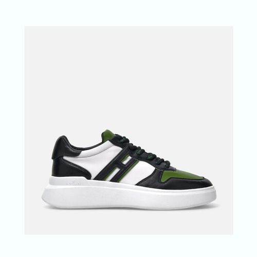 Sneakers H580 Bianco, Nero, Verde Gym5800ef20rmi2q55