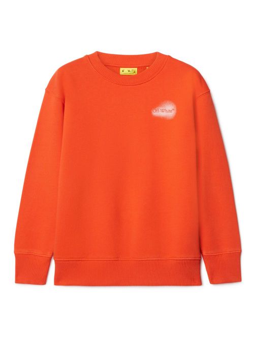 Arrow Spray sweatshirt - Orange