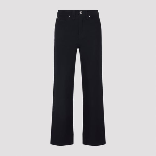 Cotton Straight-leg Trousers