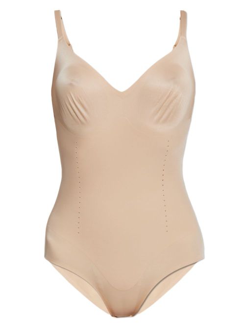 V-neck bodysuit - Neutrals