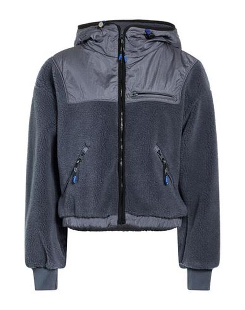 Woman Jacket Slate blue Size XXS Polyester, Wool, Polyamide