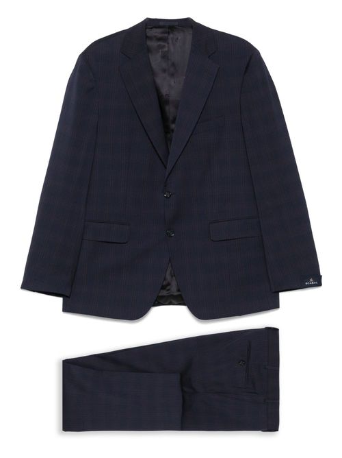 Checked suit - Blue