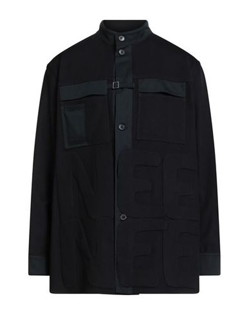 In Conversation With Mélanie Matranga Man Shirt Midnight blue Size 19 Virgin Wool, Polyamide, Cashmere, Cotton