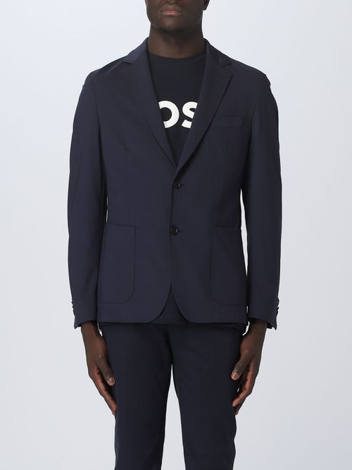 Jacket Men color Blue