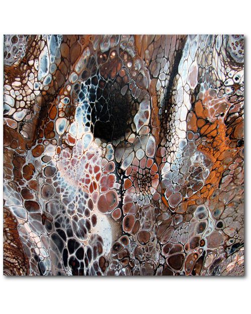 Moca Latte with Cream Gallery-Wrapped Canvas Wall Art