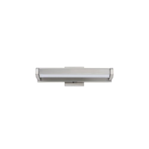 Satin Nickel LED Picture Light from the Braque Collection
