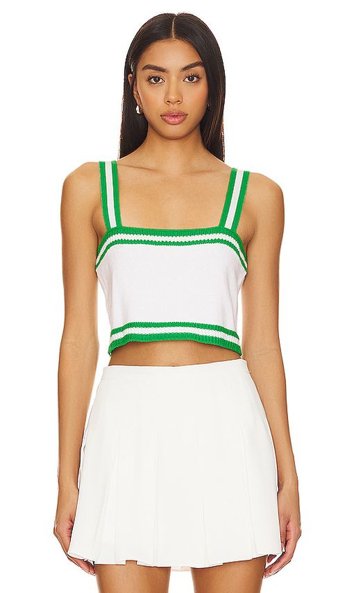 Show Me Your Mumu Below Deck Tank in White. -  XL also in L