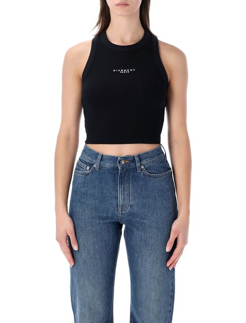 Paris Cropped Tank Top