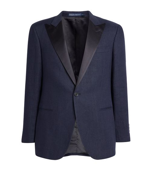 Linen Tuxedo Jacket