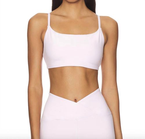 Stretch Studio Bralette In Plie Pink