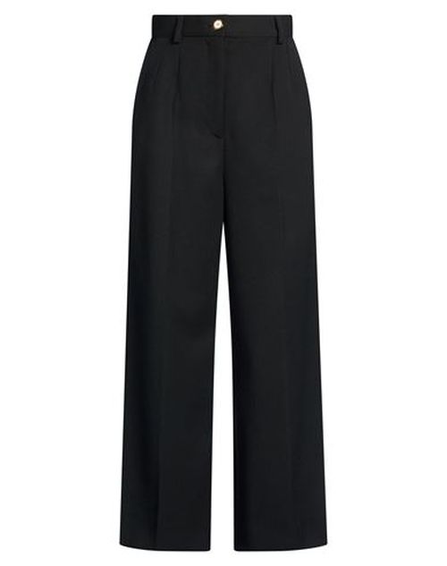 Woman Pants Black Size 6 Polyester, Wool, Elastane