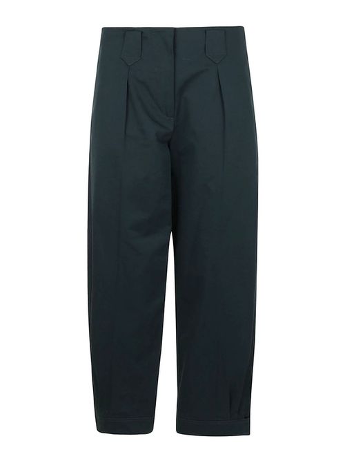 Cotton carrot trousers
