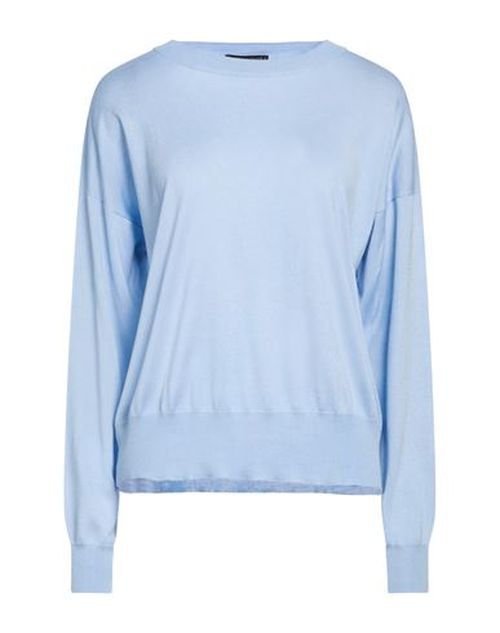 Woman Sweater Sky blue Size 4 Silk, Cashmere