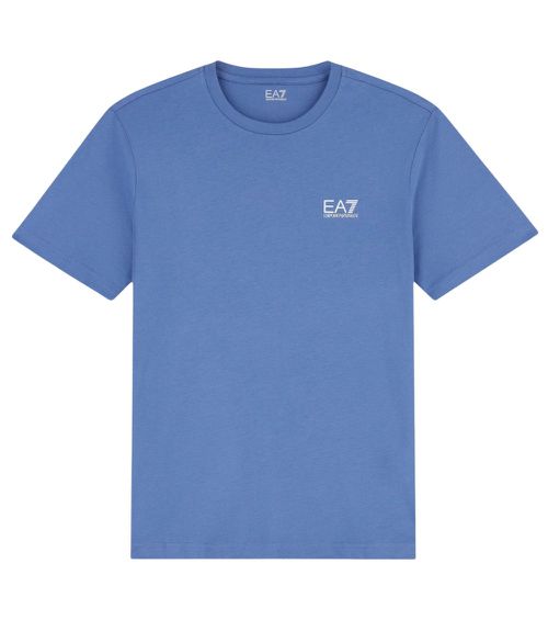 Sky Blue Logo Crew Neck T-Shirt