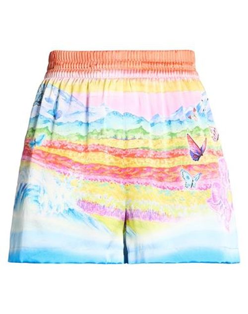 Woman Shorts & Bermuda Shorts Light blue Size 2 Silk