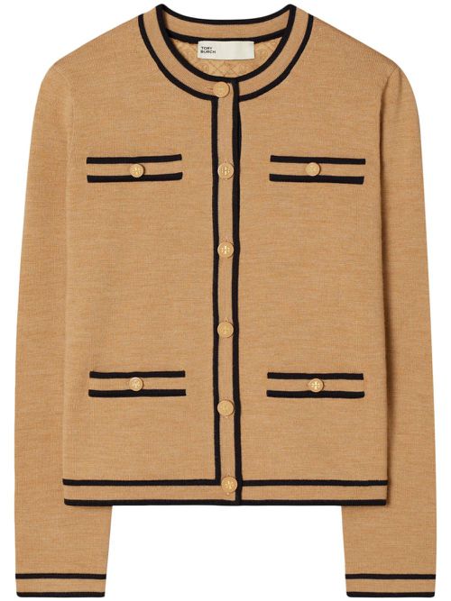 Kendra wool cardigan - Brown