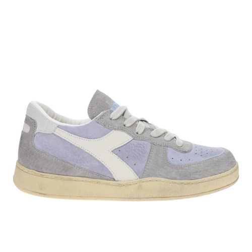 Mi Basket Suede Low Used Lace Up Sneakers