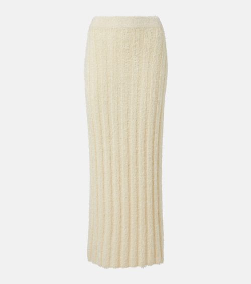 Khaite Claire silk and cashmere maxi skirt