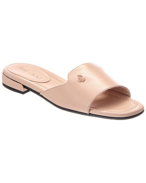 Dina Leather Flat Sandal