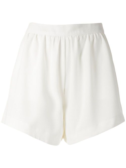 Genet gathered shorts - White