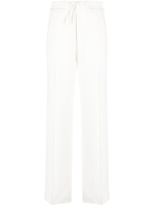 Straight-leg track pants - White