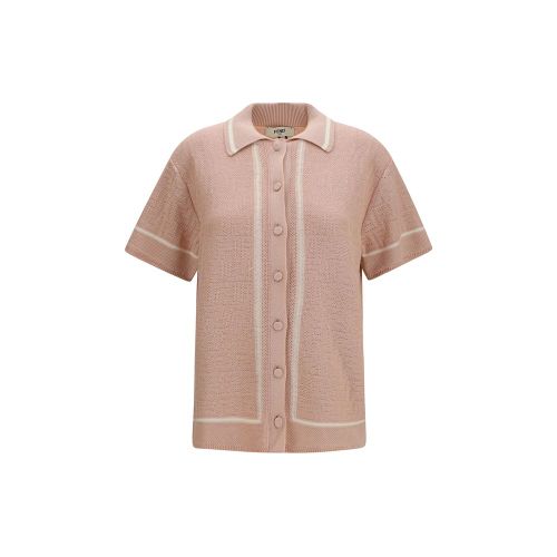 FF Crochet Cotton Shirt — Beige