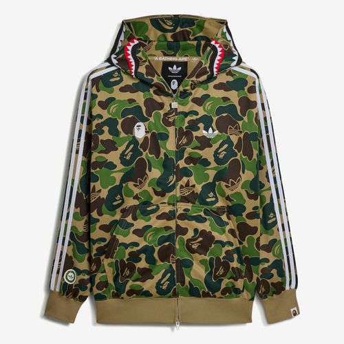 Adidas Shark Track Hoodie x BAPE® - crew green - unisex
