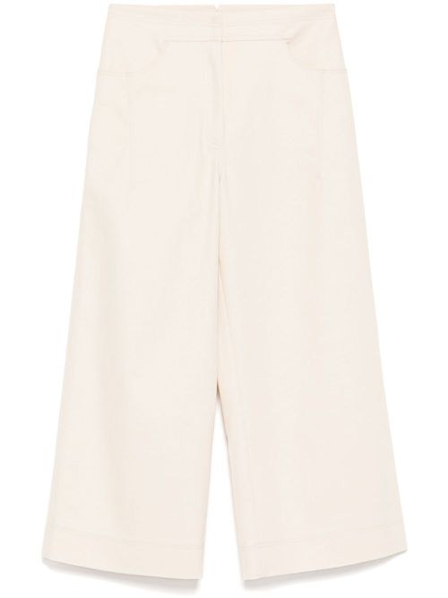 Straight trousers - Neutrals