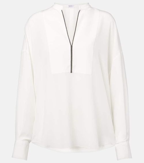 Monili silk blouse
