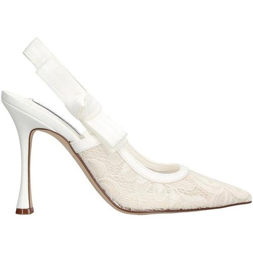 STEVE MADDEN Women's 'Brylie White Lace' Fabric Hee