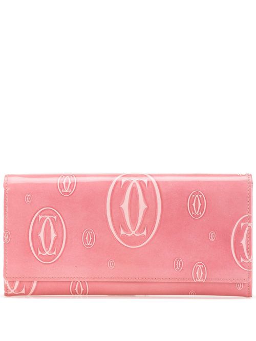 까르띠에 여성 20th Century Patent Happy Birthday Wallet long wallets - Pink 6BMG6YDAKWJZ6ATV