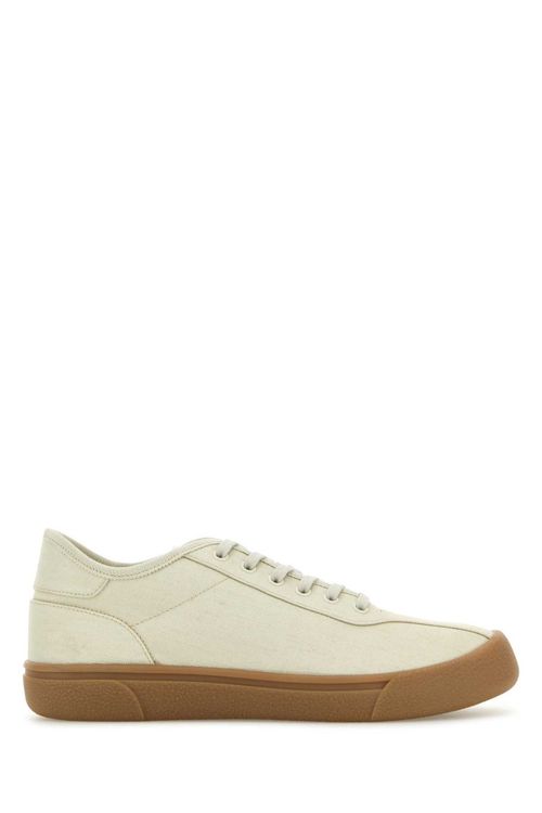 Off White Canvas Sneakers