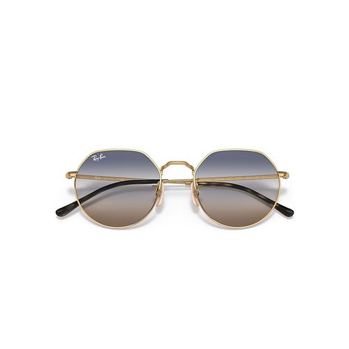 Ray-Ban Jack Sunglasses Arista Gold Frame Clear Lenses 51-20