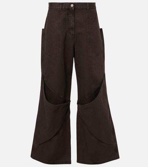 High-rise wide-leg jeans