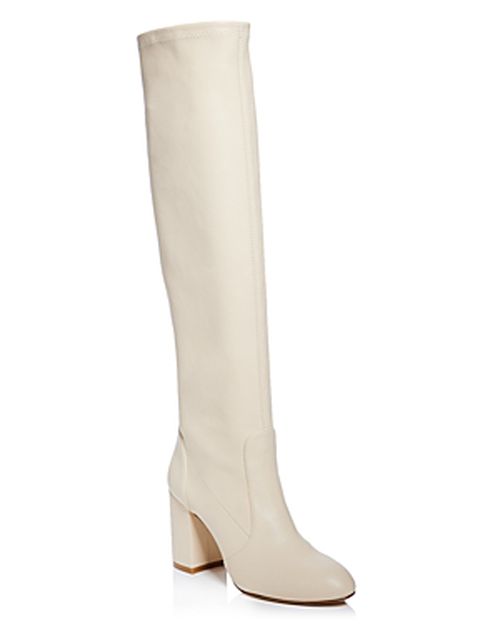 Yuliana 85 Block Heel Slouch Boots