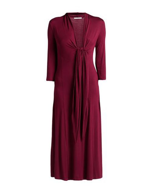 Woman Midi dress Garnet Size 6 Viscose, Elastane