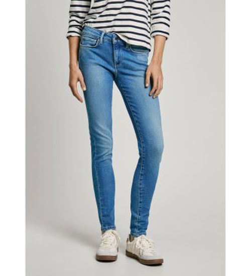Pepe Jeans for woman. PL204583NC2 Jeans in skinny fit Soho blue (29/32), Casual, Cotton, Denim, Sustainable