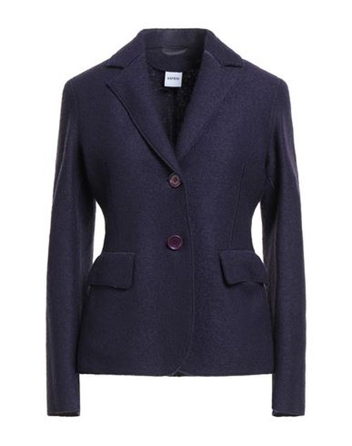 Woman Blazer Purple Size 8 Virgin Wool