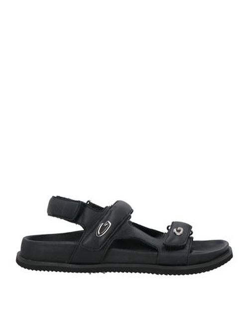 Woman Sandals Black Size 7 Leather