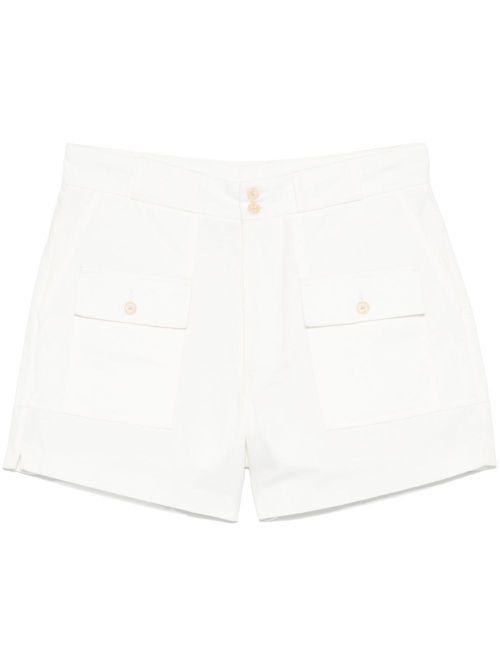 Canvas shorts - White