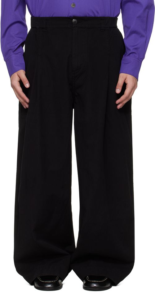 Black 'The Locksmith' Trousers