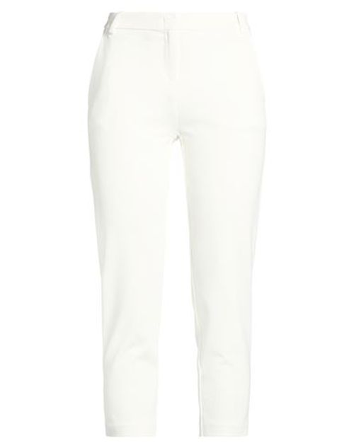 Woman Pants White Size 4 Viscose, Polyamide, Elastane
