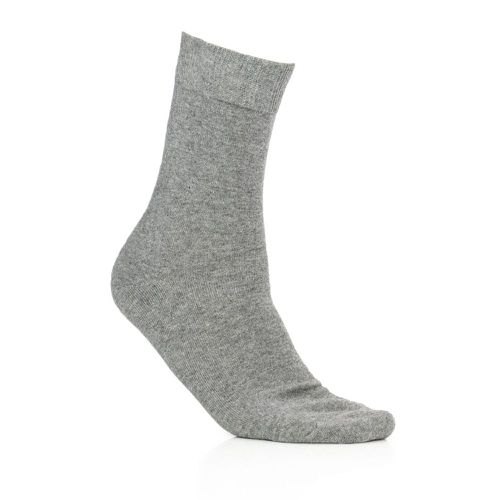 Gray Cotton Sock - One