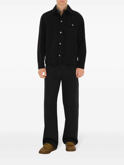 EKD cotton overshirt jacket - Black