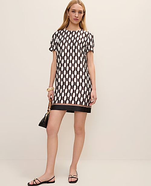 Ann Taylor Chain Link Shift Dress