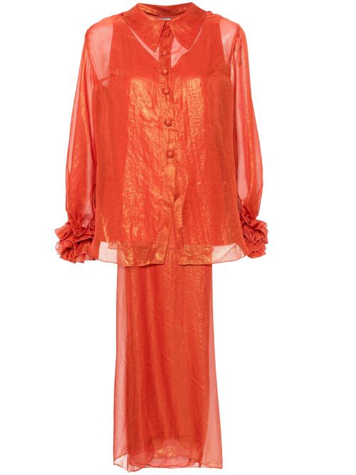 Ashtar blouse and trousers - Orange