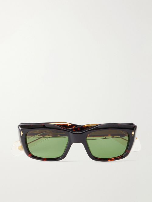 Men - Corniche Square-Frame Acetate Sunglasses