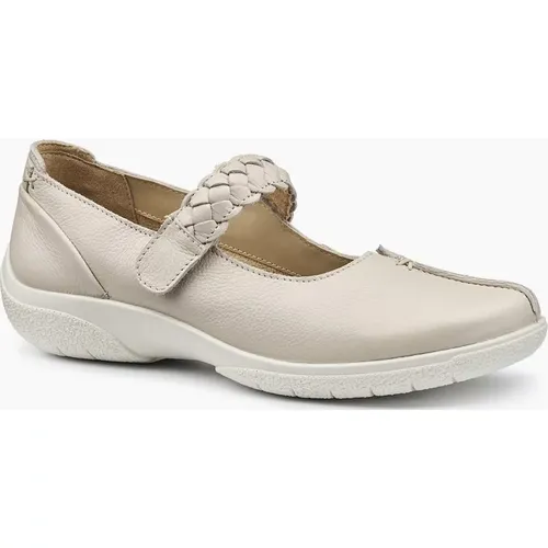 Hotter Women's Shake II Womens Extra Wide Mary Jane Shoes - Tan