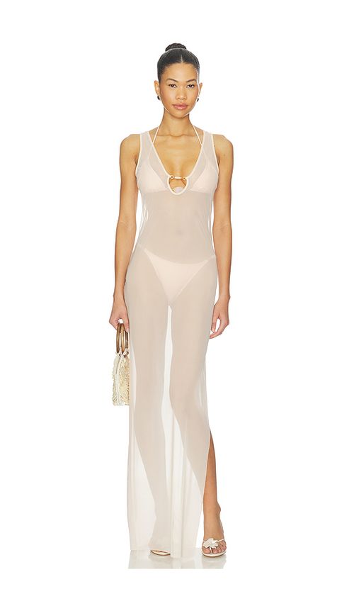 Shani Shemer Esme Maxi Dress in Ivory. XS. Also in S