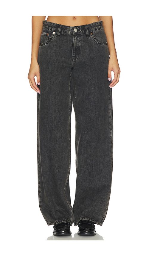 Dr. Denim Hill Wide Leg Jeans in Black. - 27 also